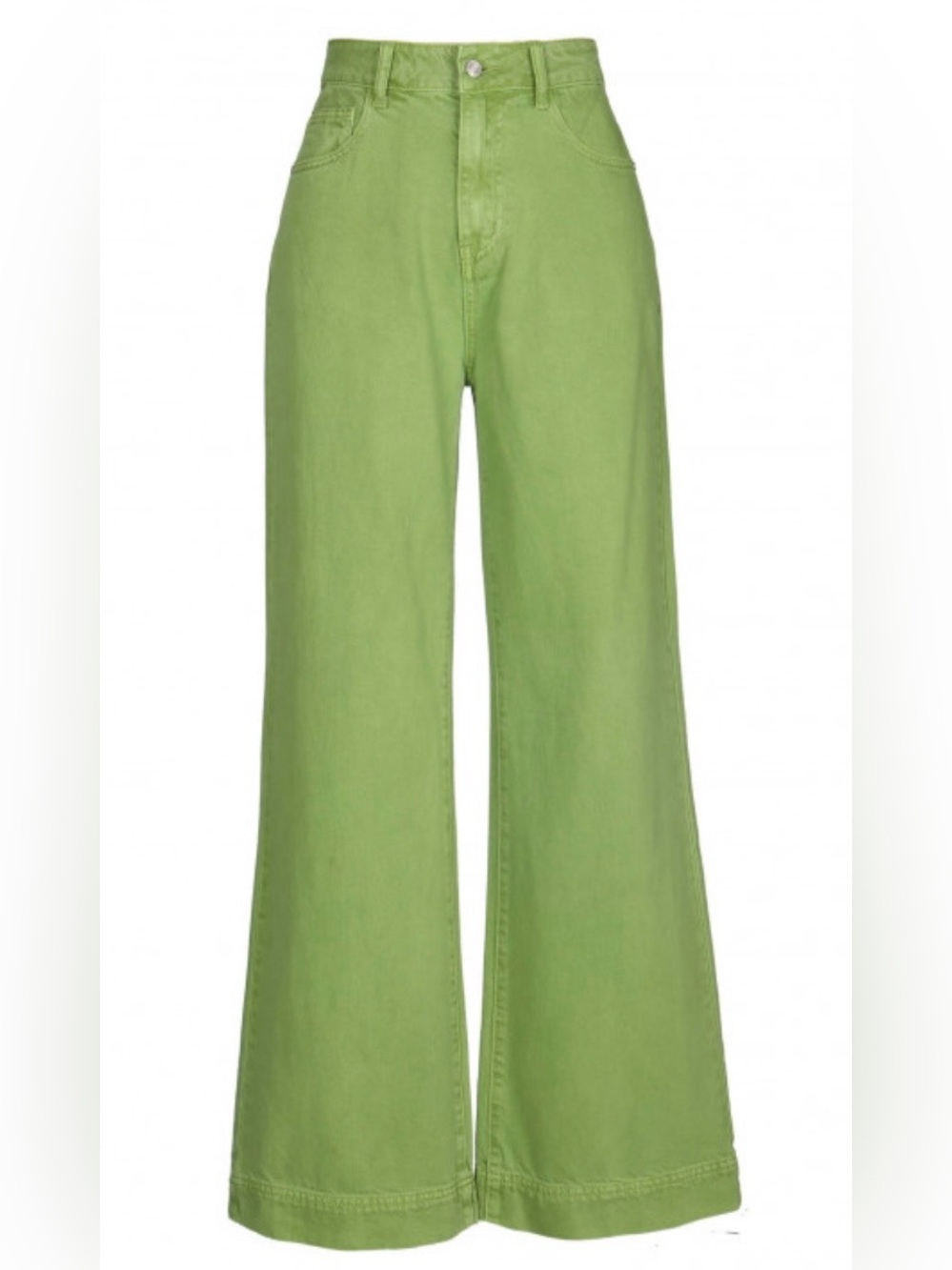 FRNCH Emma pants - olive, size small - Picture 1 of 4